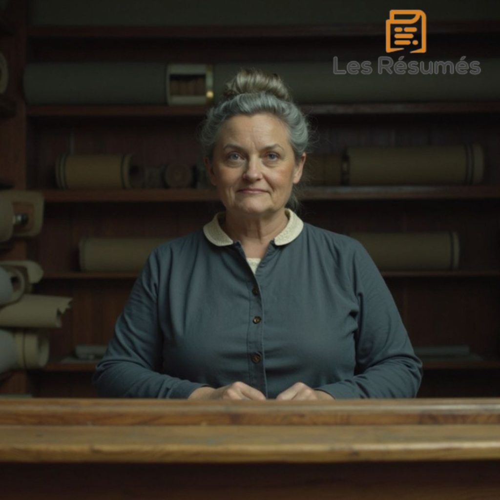 Photo de Madame Baudu, l'épouse de Monsieur Baudu. 