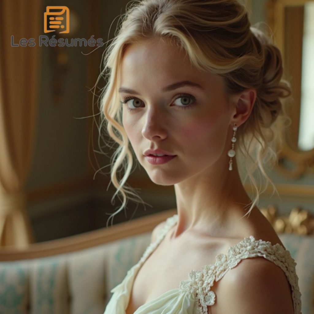 Photo de Suzanne, la fille des Walter qui épouse Duroy. 