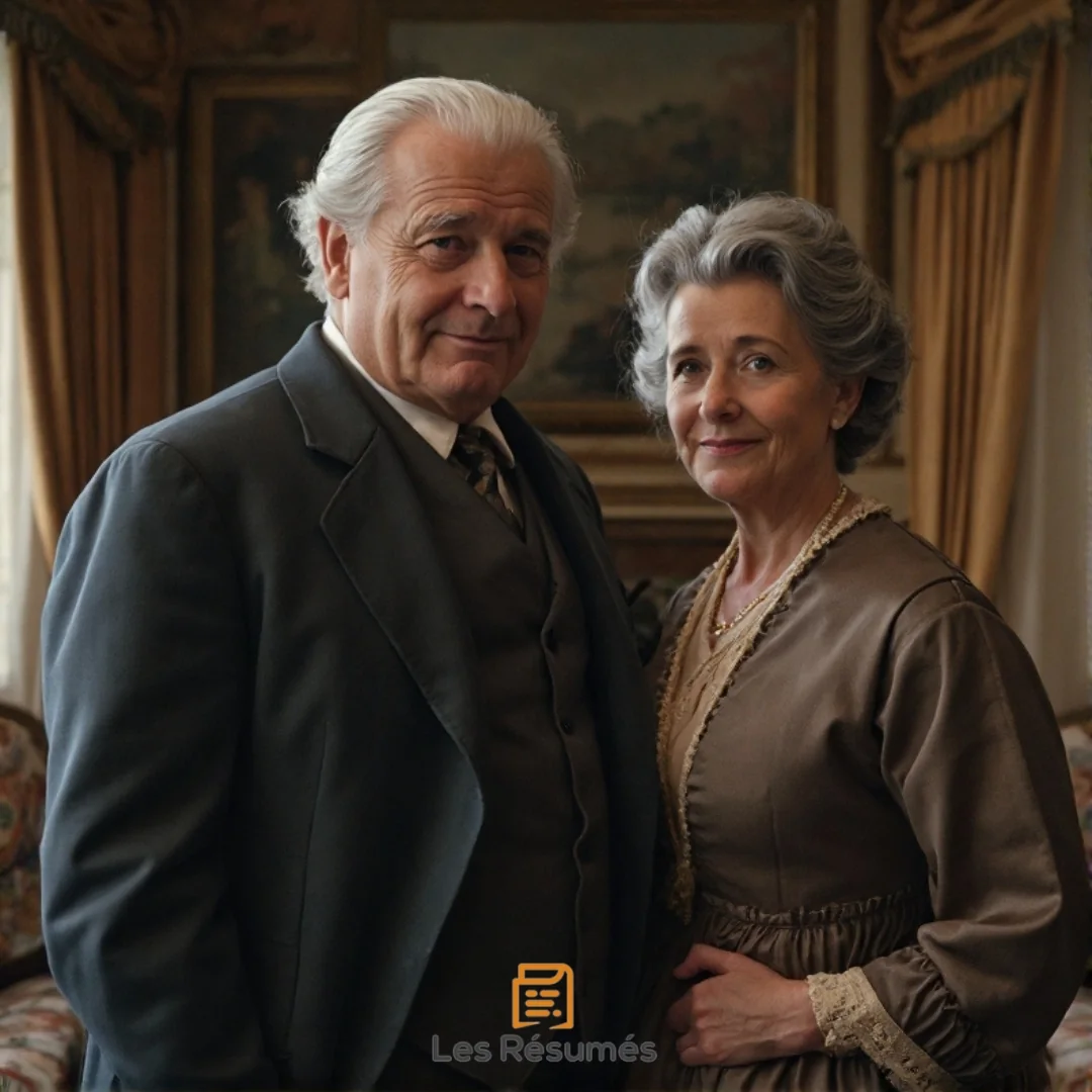 Photo des Grégoire qui ont bâti leur fortune sur la souffrance ouvrière. 