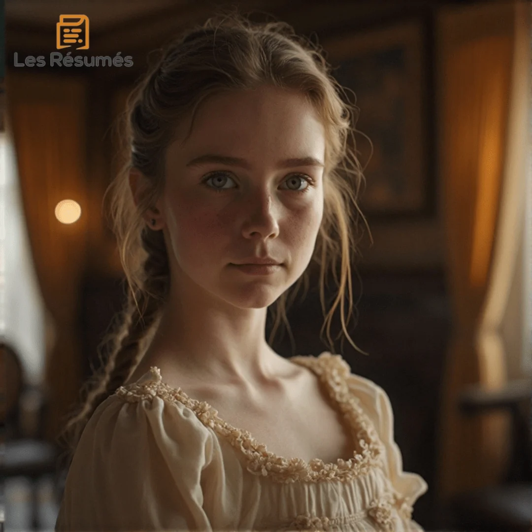 Photo de Cécile Grégoire, l'innocence bourgeoise dans Germinal. 