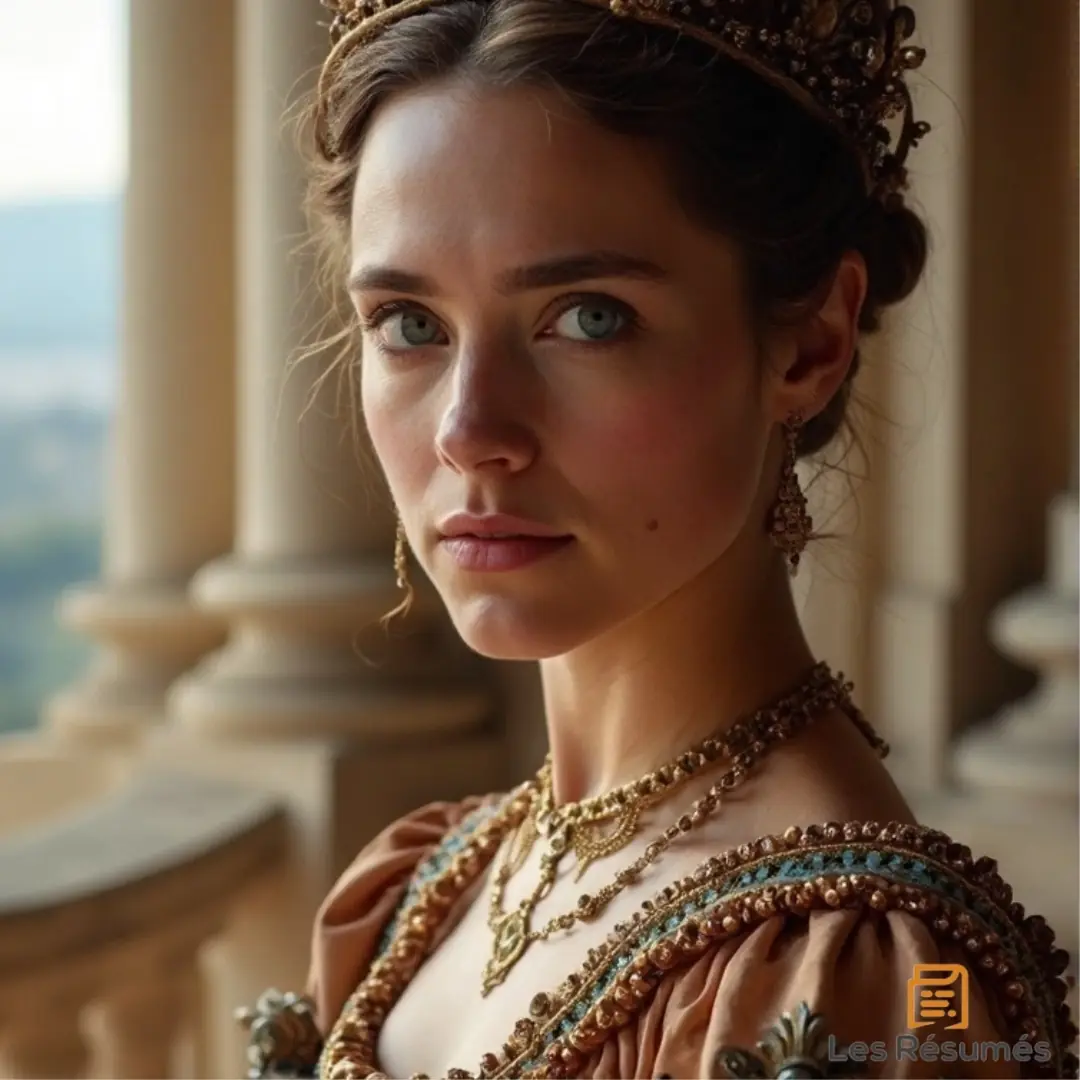 Photo de l4infante de Castille, la fille du roi Fernand. 