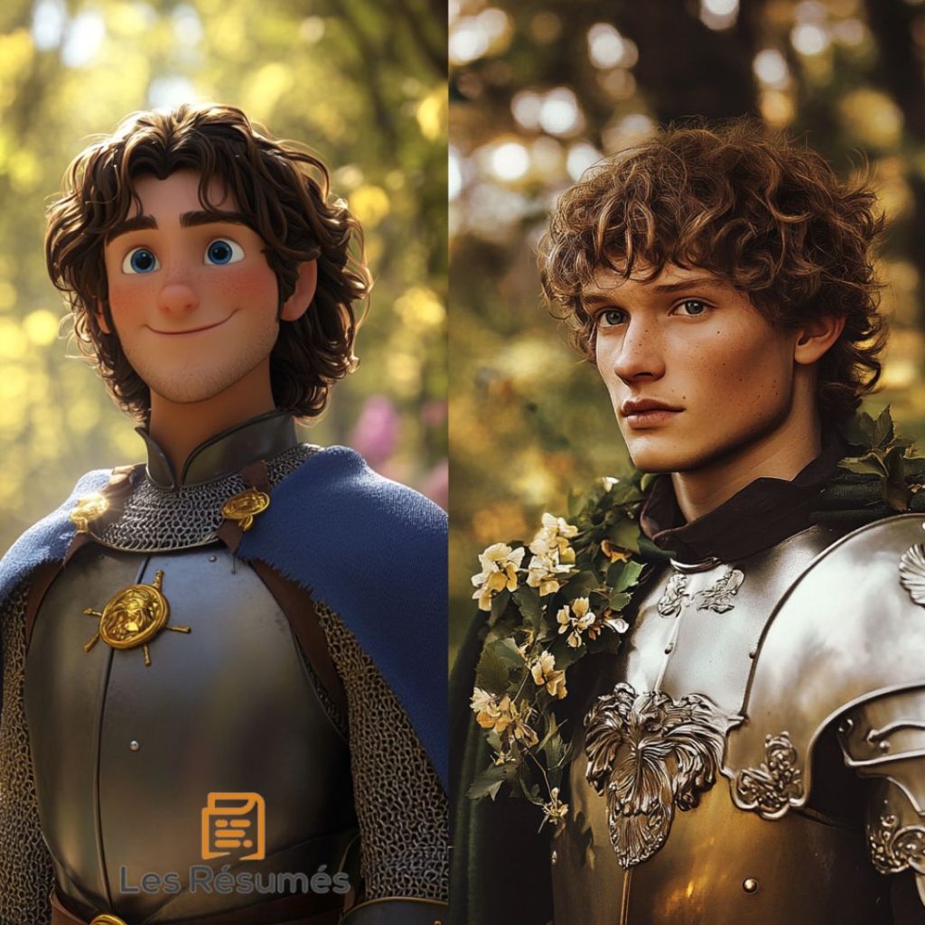 Galaad, le fils de Lancelot et d'Elaine, connu pour avoir réussi la quête du Graal. 
