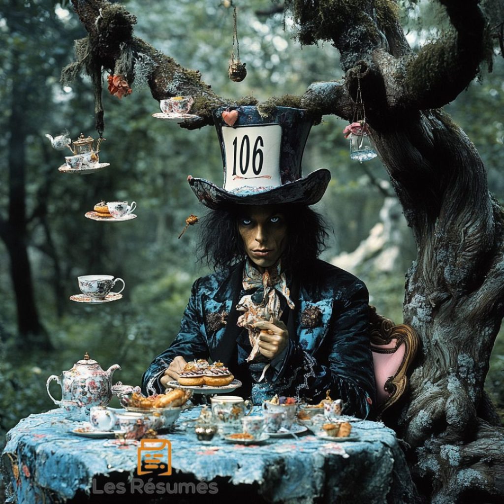 Photographie du Chapelier Fou dans Alice au Pays des Merveilles. 
