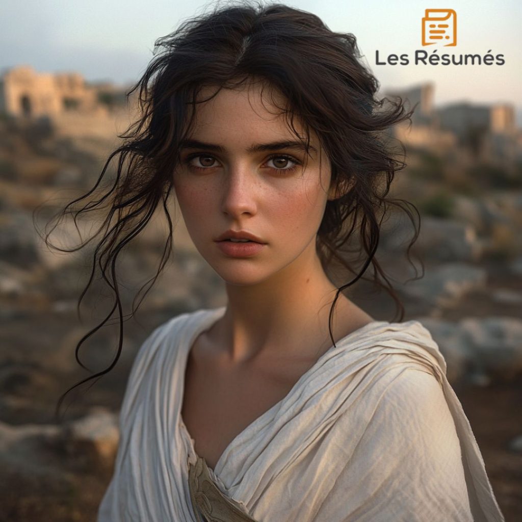 Antigone dans l'oeuvre de Sophocle.