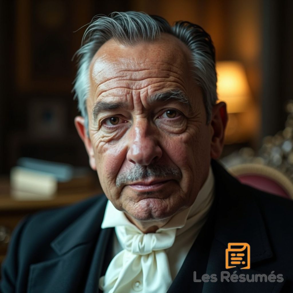 Photographie du Baron Danglars qui jalouse Edmond Dantès dans Le Comte de Monte Cristo.