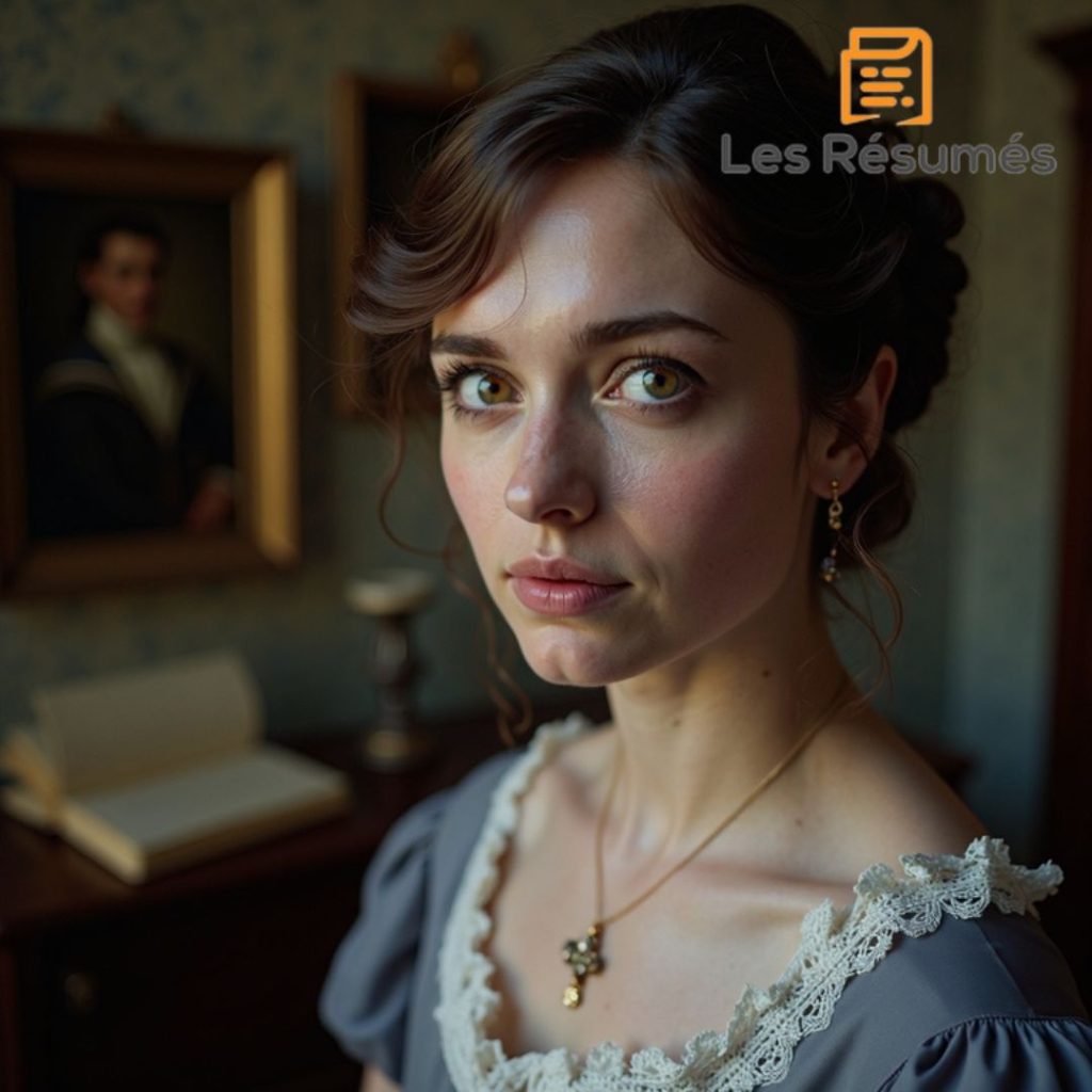 Photographie de Mercédès, l'amour de jeunesse d'Edmond Dantès.