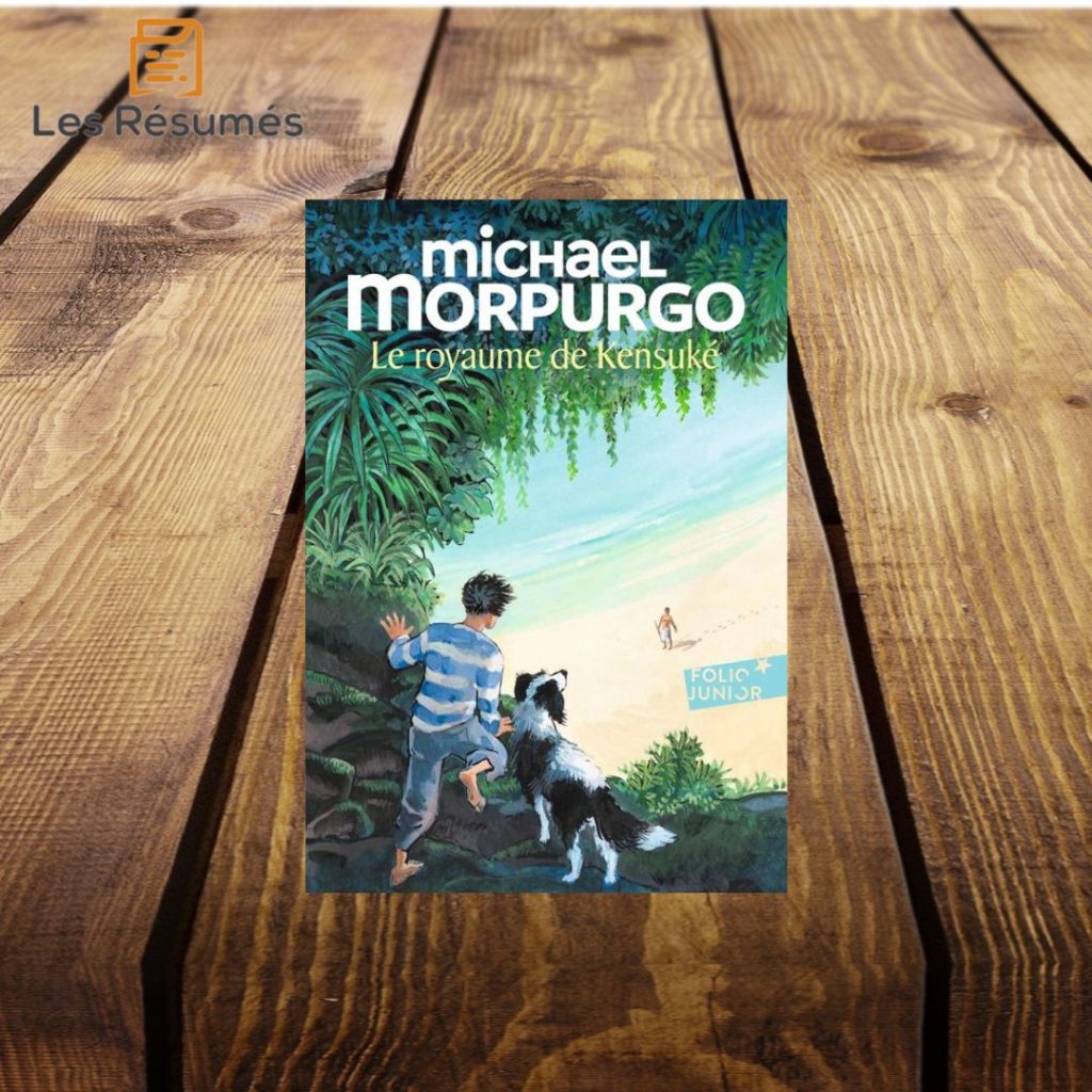 Page de garde de Le Royaume de Kensuké de Michael Morpurgo. 
