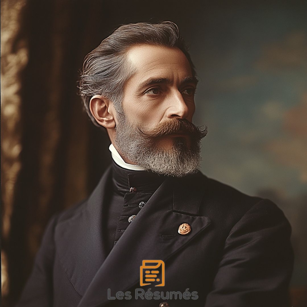 Photo de Monsieur Zaremba, un riche client de l'hôtel, qui veut épouser Mina, la mère de Romain Gary.