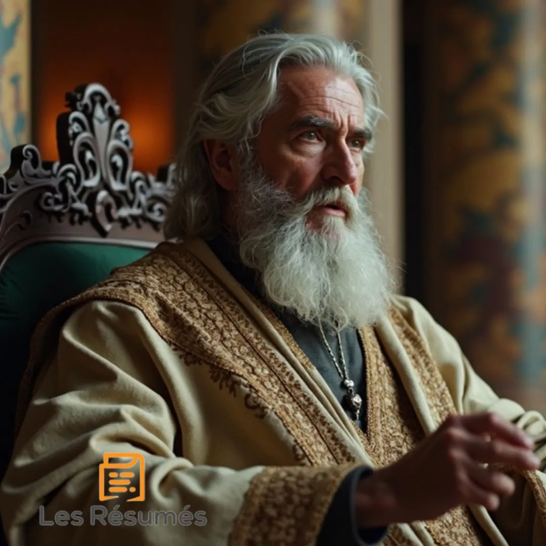 Photo de Nestor, le sage roi de Pylos, dans L'Odyssée d'Homère.
