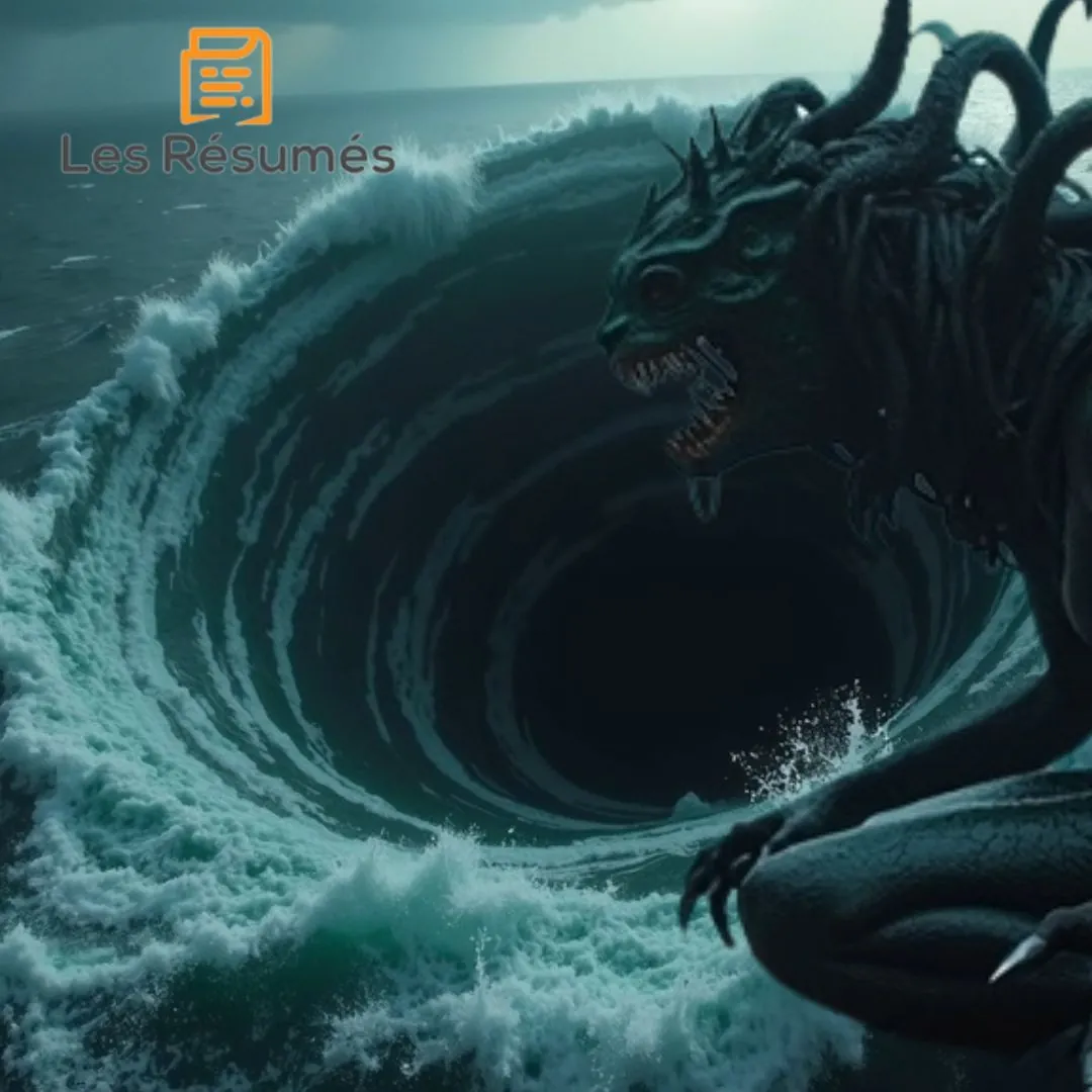 Photo de Charybde et Scylla dans L'Odyssée d'Homère.