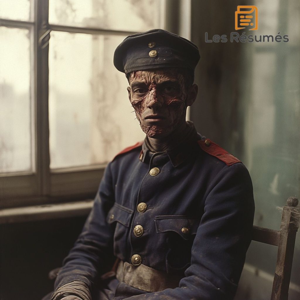 Photographie d'Adrien Fournier, le protagoniste principal de La Chambre des Officiers.