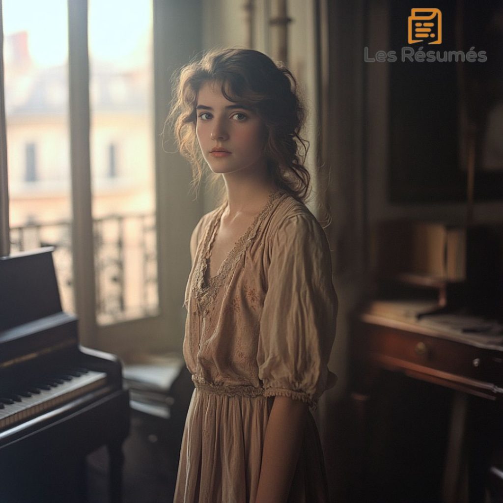 Photo de Clémence dans La Chambre des Officiers.