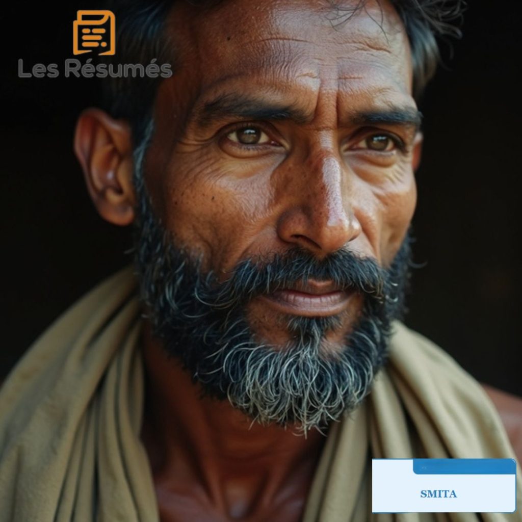 Photo de Nagarajan, le mari de Smita dans La Tresse. 