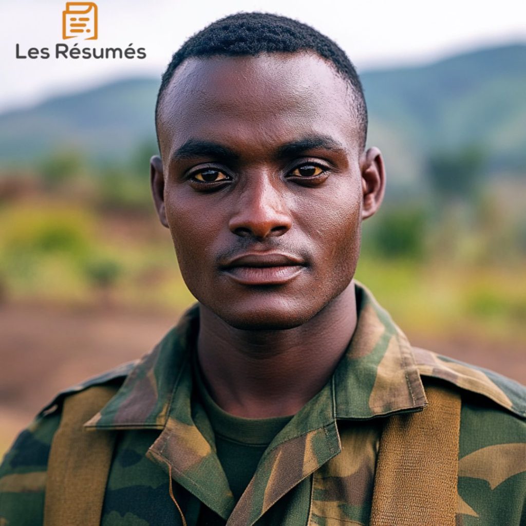Photographie d'Alphonse, l'un des frères d'Yvonne mort dans l'exercice de ses fonctions militaires.