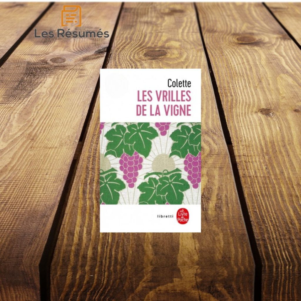 Couverture du roman Les Vrilles de la Vigne de Colette