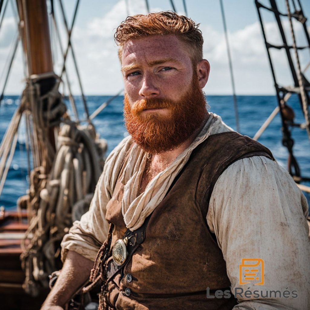 Photographie du Capitaine Bastibalagom dans Le tome 1 de la Rivière à L'Envers.