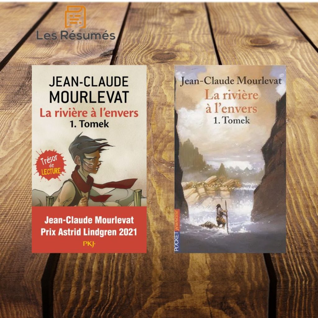 Pages de couvertures du tome 1 de La Rivière à L'Envers de Jean-Claude Mourlevat.
