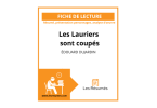 Page de couverture sur la fiche de lecture sur Les Lauriers sont coupés d'Edouard Dujardin ave résumé, étude des personnages et analyse d'oeuvre.