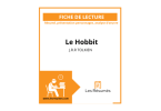 Première page de notre dossier de lecture complet sur Le Hobbit de J.R.R. Tolkien avec résumé, étude des personnages et analyse.