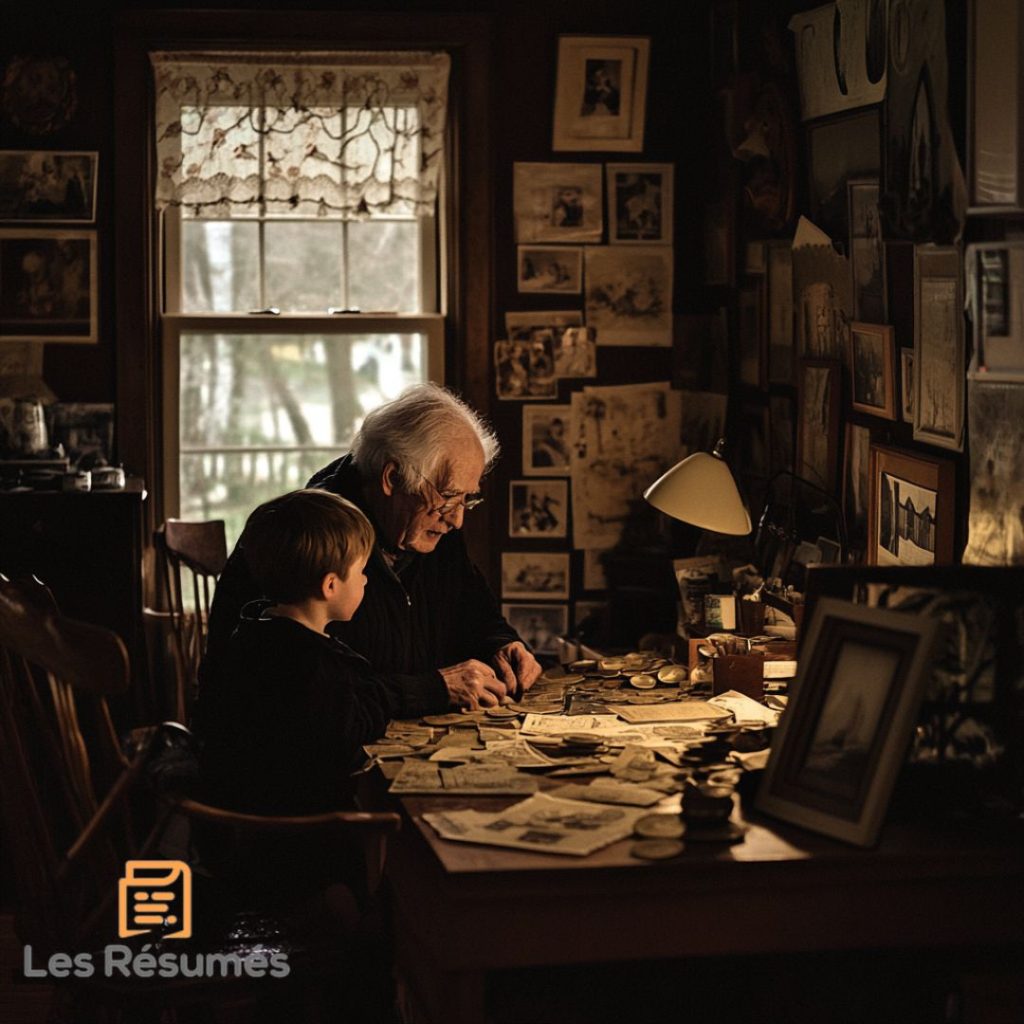 Photo de Monsieur Sandt qui représente un soutien moral pour Jeff dans La Cicatrice. 