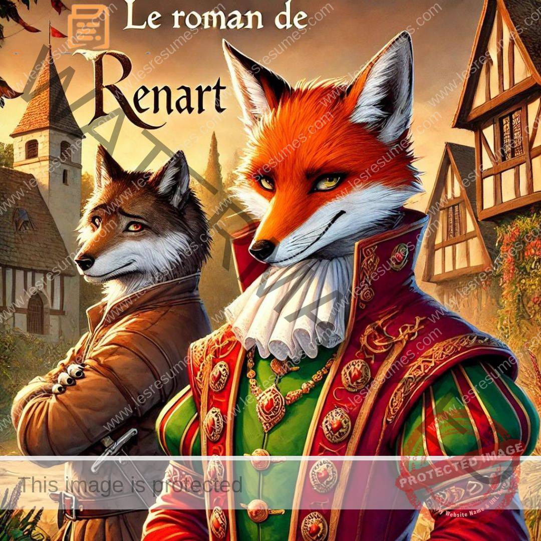 Couverture Le Roman de Renart vu par Les Résumés 