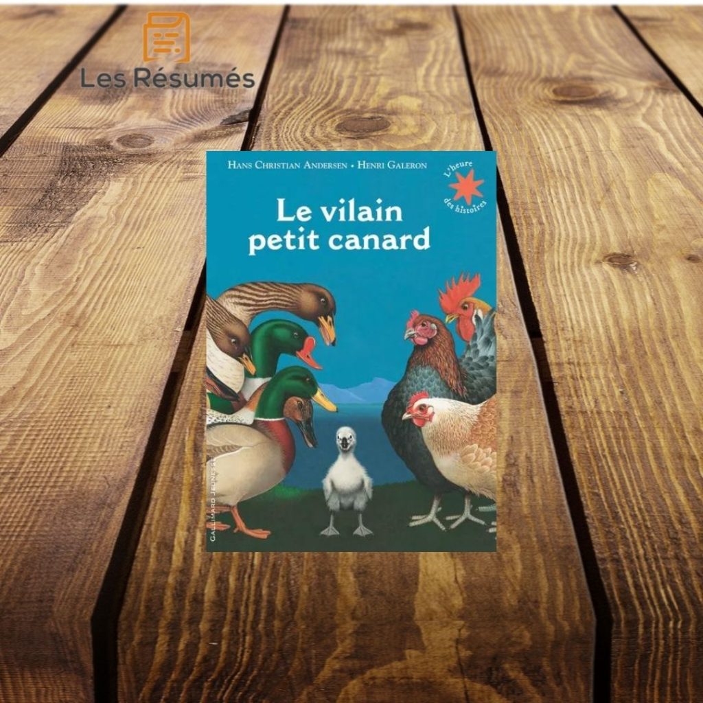 Page d'en-tête de Le Vilain Petit Canard de Hans Christian Andersen.