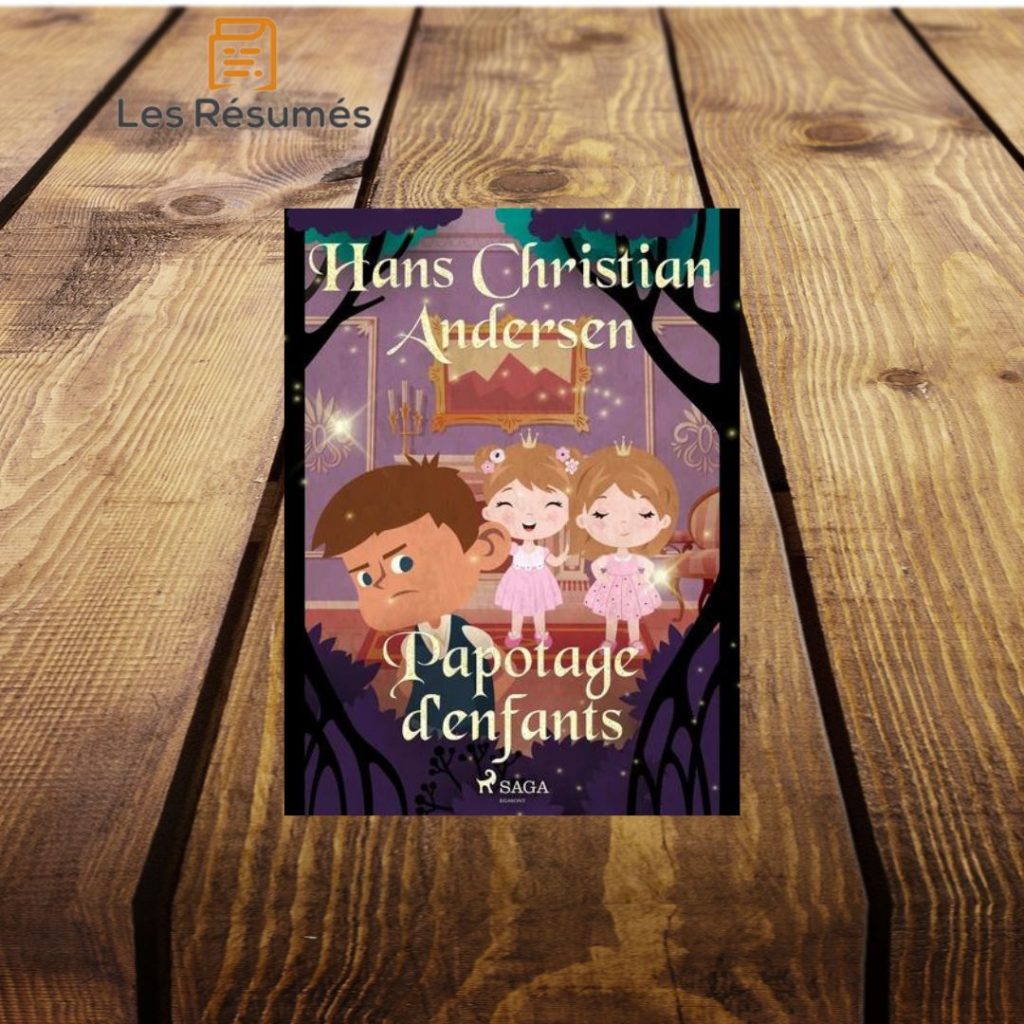 Couverture de Papotage d'enfants, un conte d'Hans Christian Andersen. 