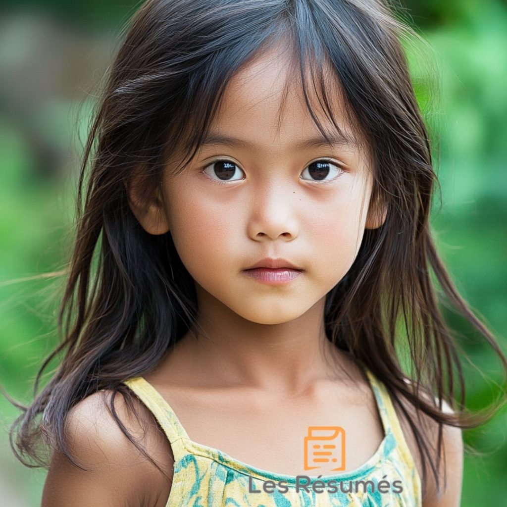Photo de la fille du rédacteur. 