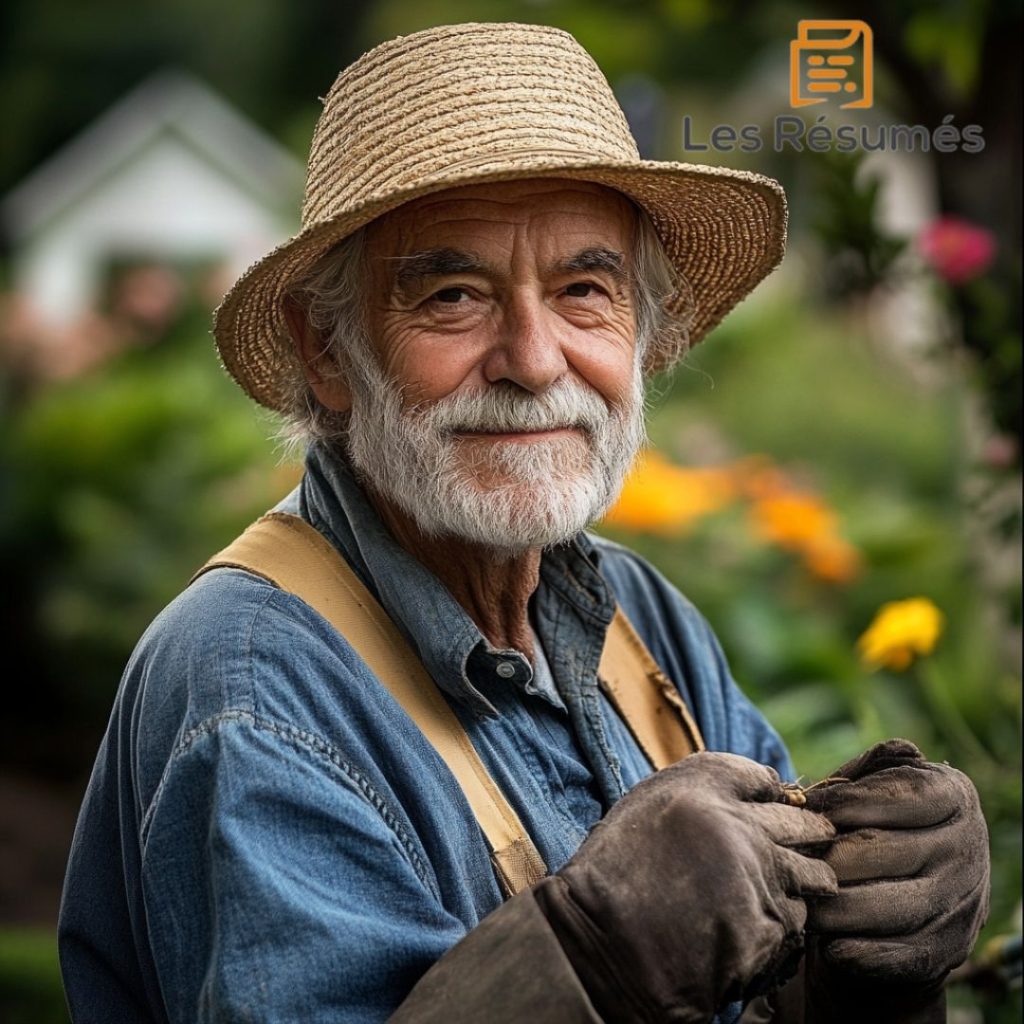 Photographie du Jardinier dans le résumé de Le Conseil. 