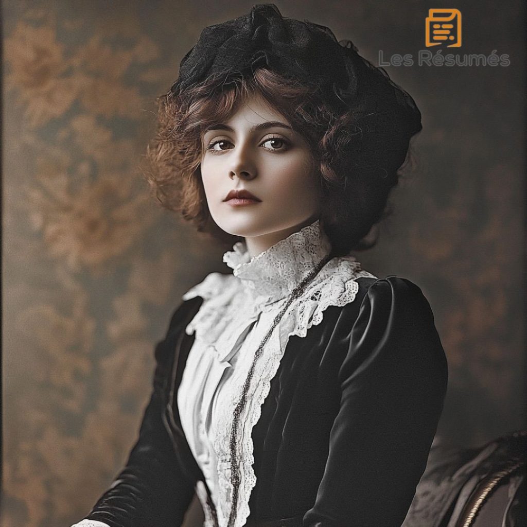 Photographie de la narratrice dans Le Retour des Bêtes, une des nouvelles de La Chambre éclairée de Colette.