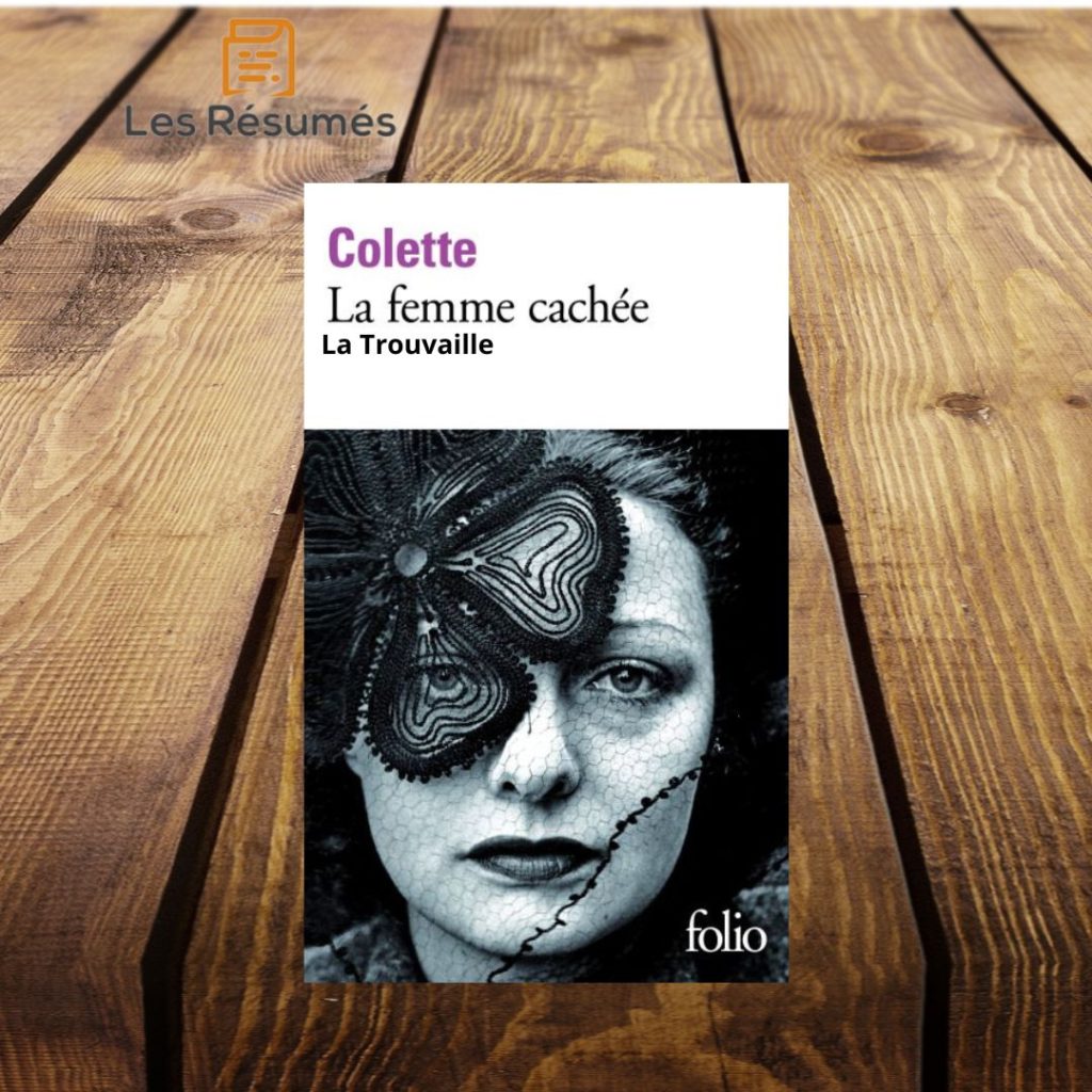 Illustration de la page de couverture de La Trouvaille, extrait de La Femme Cachée de Colette.