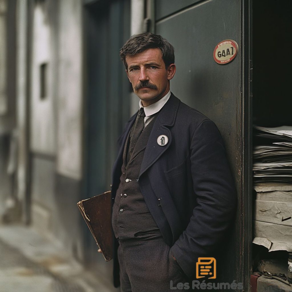 Photographie du représentant du Gaz (surnommé le Gaz) qui reste évasif quant à sa prochaine venue. 
