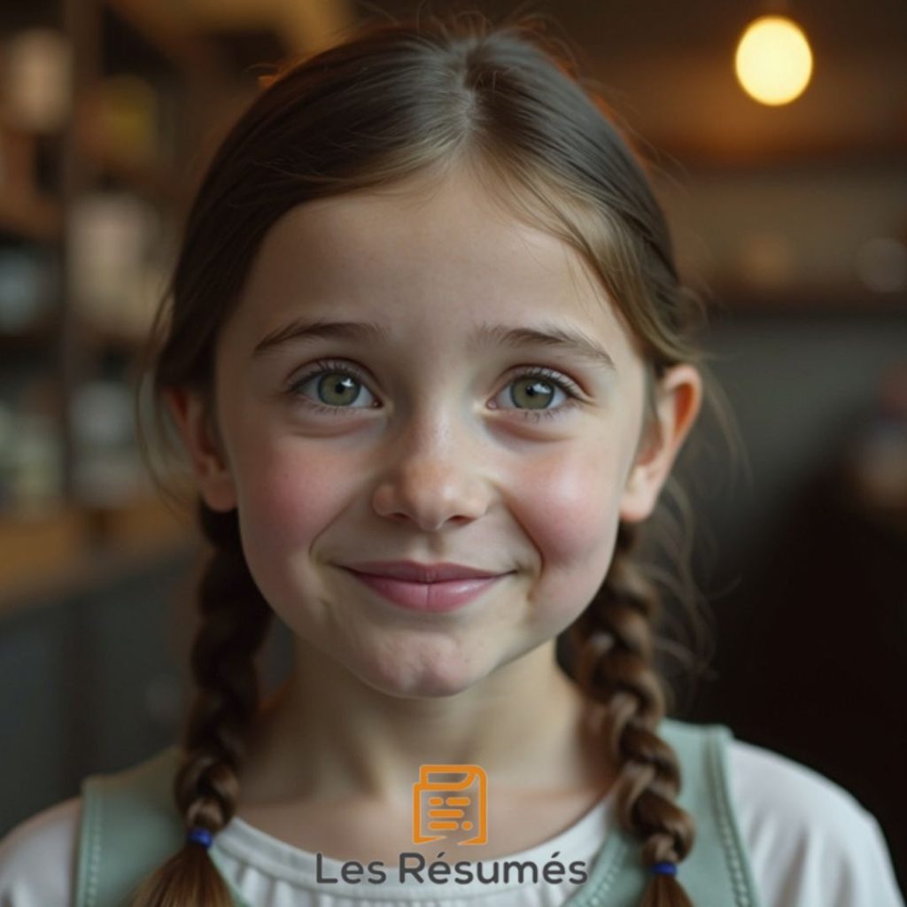 Photo de la petite fille. 