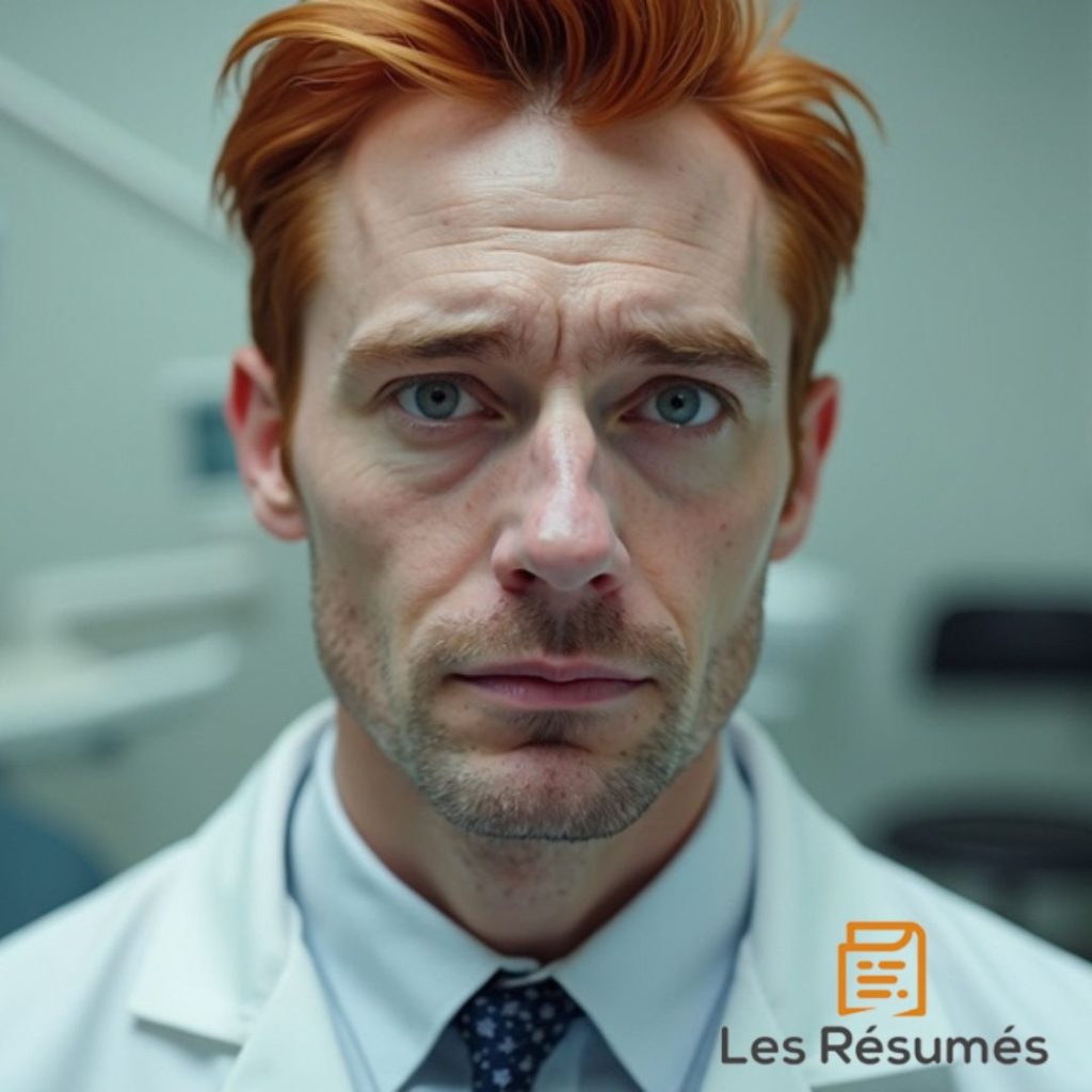 Photographie du dentiste américain. 