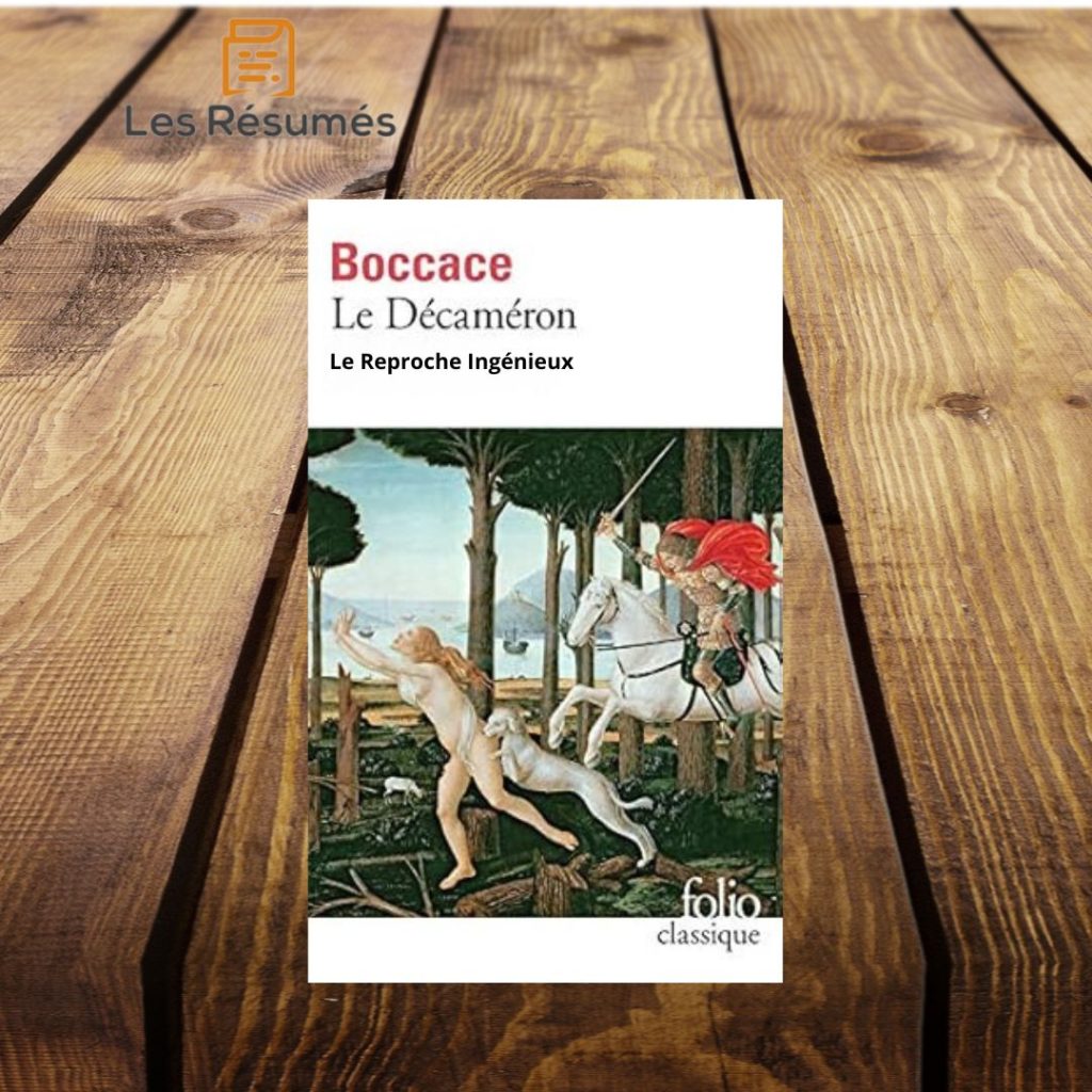 1ère page de Le Reproche Ingénieux de Jean Boccace. 